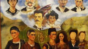 zeitgenössische kunst von Frida Kahlo - Familie Frida