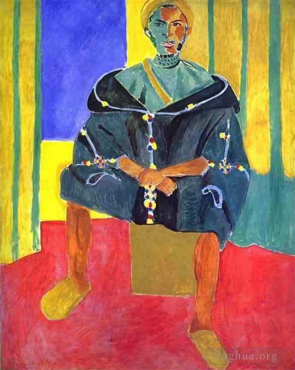Henri Matisse Ölgemälde - Ein sitzender Rifain