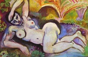 zeitgenössische kunst von Henri Matisse - Blauer Akt Souvenir de Biskra 1907