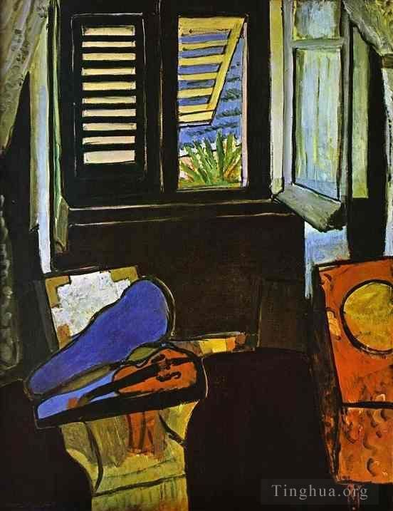 Henri Matisse Ölgemälde - Innenraum mit einer Violine