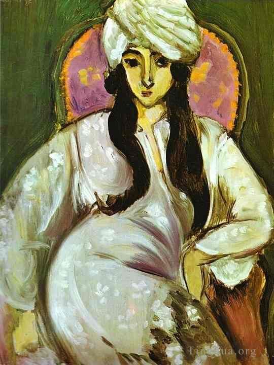 Henri Matisse Ölgemälde - Laurette mit weißem Turban 1916
