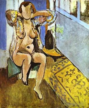 zeitgenössische kunst von Henri Matisse - Nackter spanischer Teppich