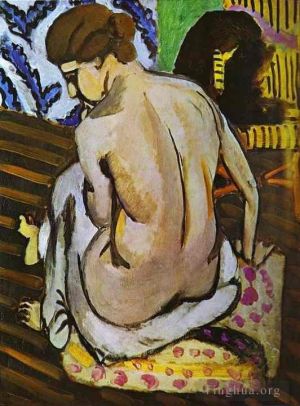 zeitgenössische kunst von Henri Matisse - Nude s Back 1918