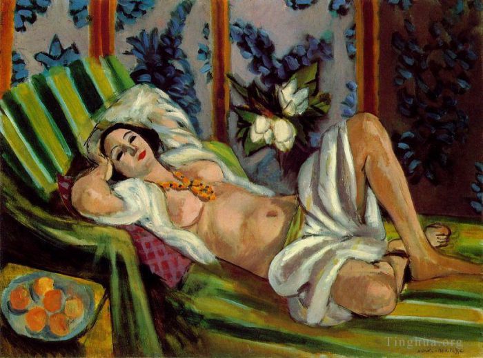 Henri Matisse Ölgemälde - Odaliske mit Magnolien 1923