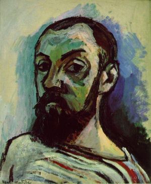 zeitgenössische kunst von Henri Matisse - Selbstporträt 1906