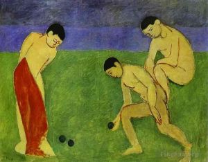 zeitgenössische kunst von Henri Matisse - Ein Bowlingspiel