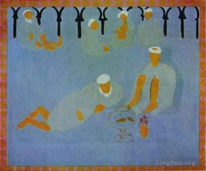 zeitgenössische kunst von Henri Matisse - Arabisches Kaffeehaus
