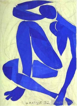 zeitgenössische kunst von Henri Matisse - Blauer Akt IV