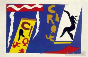zeitgenössische kunst von Henri Matisse - Circus Le Cirque Platte II von Jazz