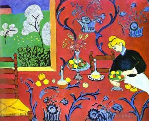 zeitgenössische kunst von Henri Matisse - Harmonie in Rot