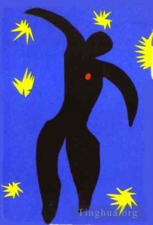 zeitgenössische kunst von Henri Matisse - Ikarus