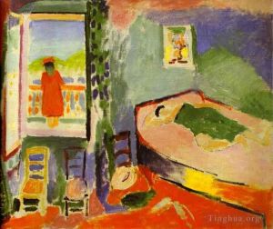 zeitgenössische kunst von Henri Matisse - Innenraum in Collioure