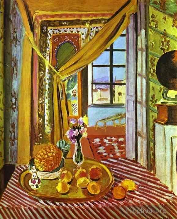 Henri Matisse Andere Malerei - Innenraum mit Phonograph