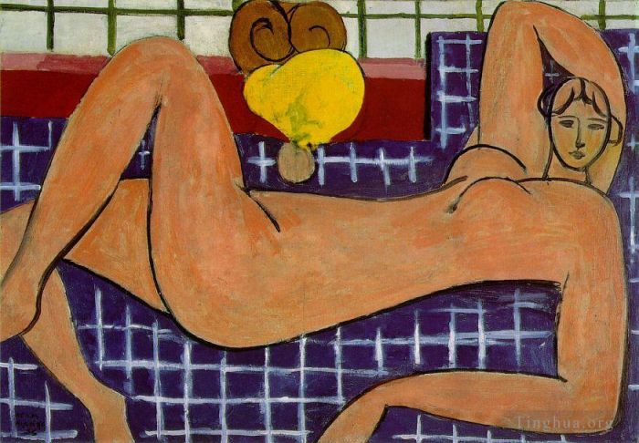 Henri Matisse Andere Malerei - Großer liegender Akt Der rosa Akt