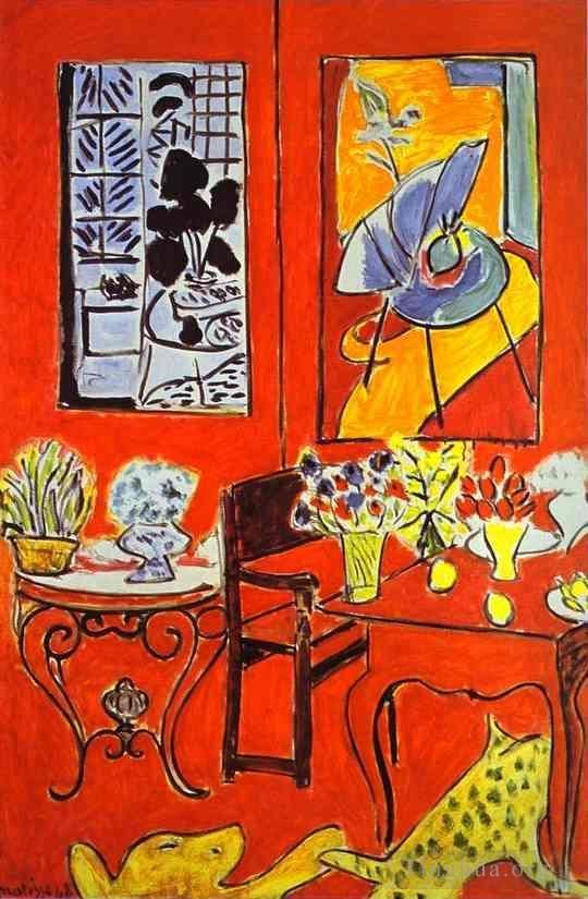 Henri Matisse Andere Malerei - Großer roter Innenraum