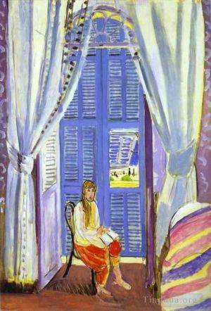 zeitgenössische kunst von Henri Matisse - Les Persiennes 1919