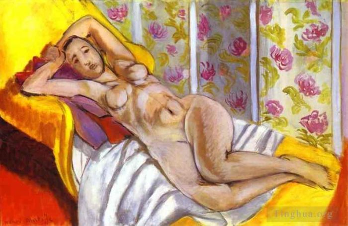 Henri Matisse Andere Malerei - Liegender Akt 1924