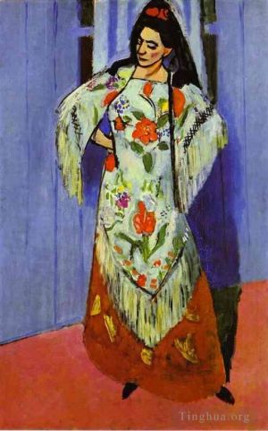zeitgenössische kunst von Henri Matisse - Manila-Schal 1911