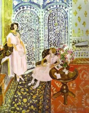 zeitgenössische kunst von Henri Matisse - Maurischer Bildschirm