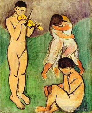 zeitgenössische kunst von Henri Matisse - Musikskizze