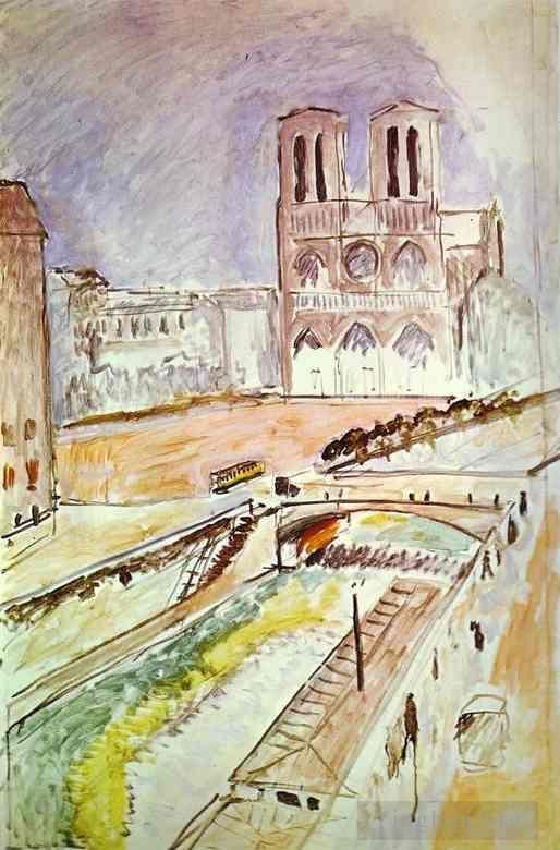 Henri Matisse Andere Malerei - Notre Dame