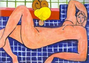 zeitgenössische kunst von Henri Matisse - Rosa Akt