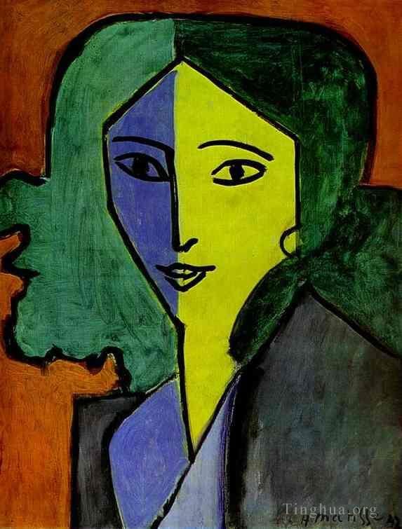 Henri Matisse Andere Malerei - Porträt von Lydia Delectorskaya, der Sekretärin der Künstlerin
