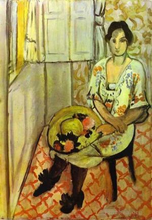 zeitgenössische kunst von Henri Matisse - Sitzende Frau 1919