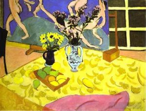 zeitgenössische kunst von Henri Matisse - Stillleben mit La Danse