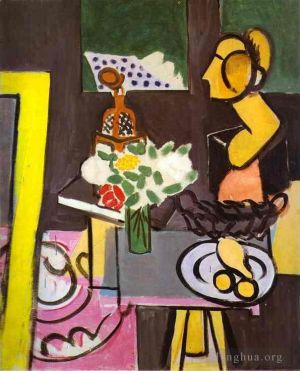 zeitgenössische kunst von Henri Matisse - Stillleben mit Kopf