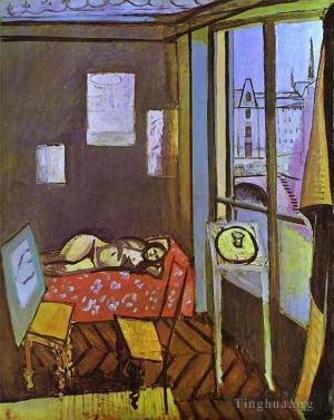 zeitgenössische kunst von Henri Matisse - Studio Quay von SaintMichel 1916