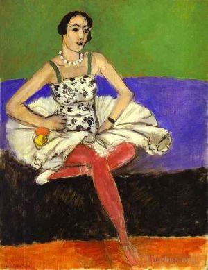 zeitgenössische kunst von Henri Matisse - Die Balletttänzerin La danseuse um 1927