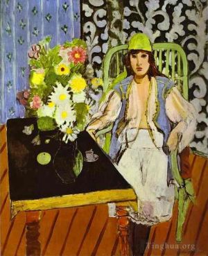 Zeitgenössische Malerei - Der schwarze Tisch 1919