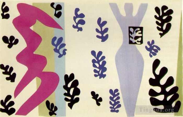 Henri Matisse Andere Malerei - Der MesserwerferLe lanceur de couteaux Plate XV von Jazz