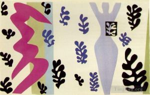 zeitgenössische kunst von Henri Matisse - Der MesserwerferLe lanceur de couteaux Plate XV von Jazz