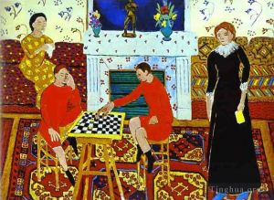 zeitgenössische kunst von Henri Matisse - Die Familie des Malers 1911