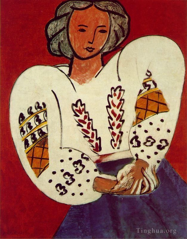 Henri Matisse Andere Malerei - Die rumänische Bluse