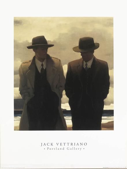 Jack Vettriano Ölgemälde - Amateurphilosophen