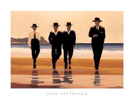 Jack Vettriano Ölgemälde - Billy Boys