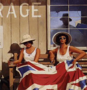 zeitgenössische kunst von Jack Vettriano - Die Briten kommen