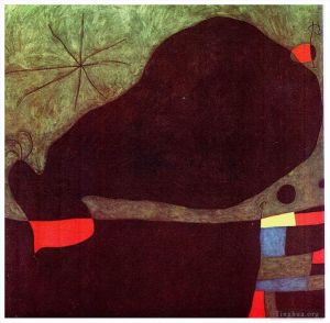 zeitgenössische kunst von Joan Miro - Nachricht von einem Freund