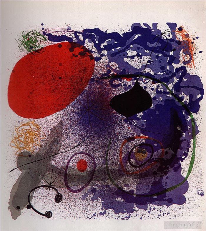 Joan Miro Andere Malerei - Batement II