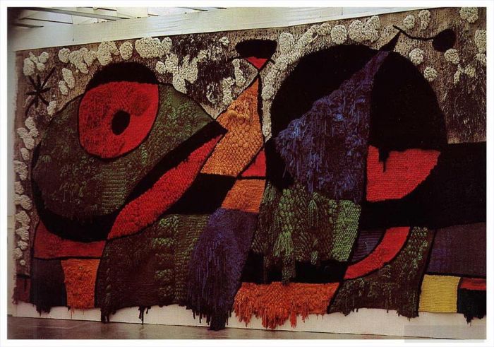 Joan Miro Andere Malerei - Großer Teppich
