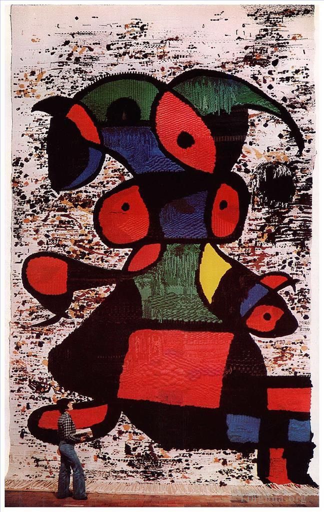 Joan Miro Andere Malerei - Donna Wall