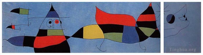 Joan Miro Andere Malerei - Für David Fernandez