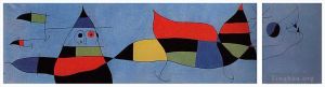 zeitgenössische kunst von Joan Miro - Für David Fernandez