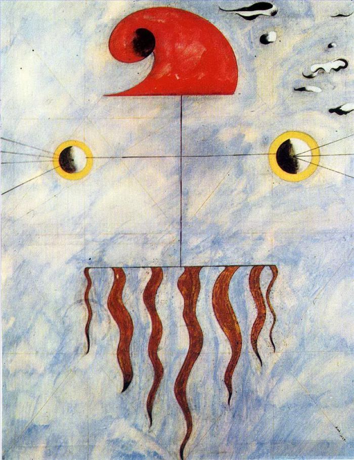 Joan Miro Andere Malerei - Kopf eines katalanischen Bauern