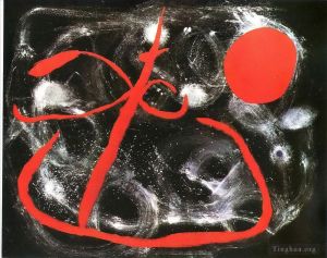 zeitgenössische kunst von Joan Miro - Freude eines Mädchens in der Sonne