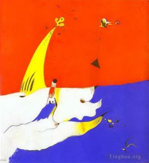 zeitgenössische kunst von Joan Miro - Landschaft
