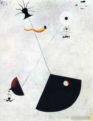 zeitgenössische kunst von Joan Miro - Mutterschaft